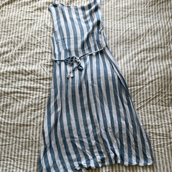 April Cornell Blue Stripe Dress - Picture 6 of 7